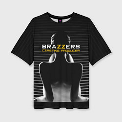 Футболка оверсайз женская Brazzers сasting-producer, цвет: 3D-принт