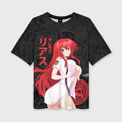 Женская футболка оверсайз DxD RIAS JAPSTYLE