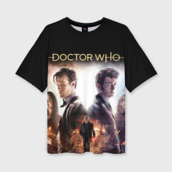 Футболка оверсайз женская Доктор Кто, цвет: 3D-принт