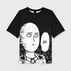 Футболка оверсайз женская ONE-PUNCH MAN, цвет: 3D-принт