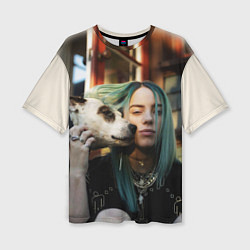 Женская футболка оверсайз BILLIE EILISH