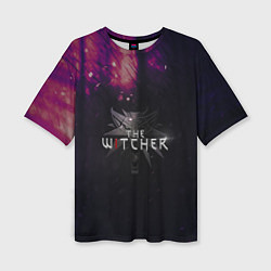 Женская футболка оверсайз Ведьмак Witcher