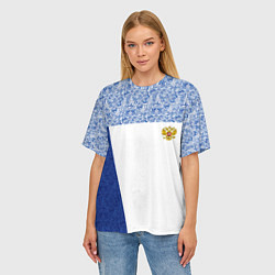 Футболка оверсайз женская Форма России, цвет: 3D-принт — фото 2