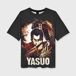 Женская футболка оверсайз Yasuo