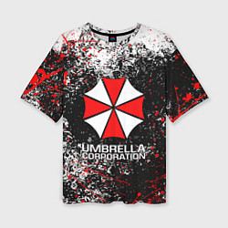 Футболка оверсайз женская UMBRELLA CORP, цвет: 3D-принт