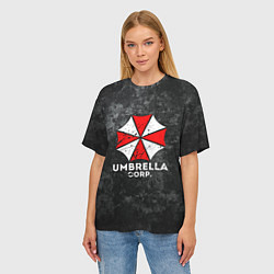 Футболка оверсайз женская UMBRELLA CORP, цвет: 3D-принт — фото 2