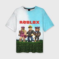 Женская футболка оверсайз ROBLOX