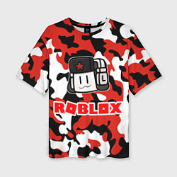 Женская футболка оверсайз ROBLOX