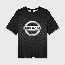 Женская футболка оверсайз NISSAN