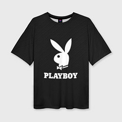 Женская футболка оверсайз PLAYBOY