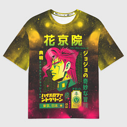 Футболка оверсайз женская Приключения ДжоДжо, цвет: 3D-принт