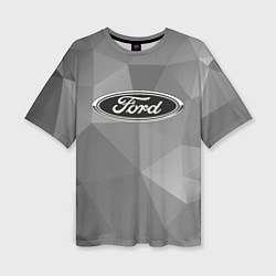 Женская футболка оверсайз Ford чб