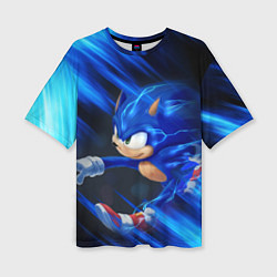 Футболка оверсайз женская SONIC, цвет: 3D-принт