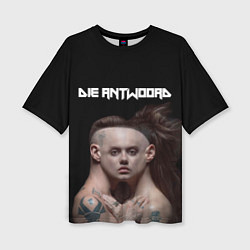 Женская футболка оверсайз Die Antwoord House of zef