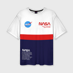 Футболка оверсайз женская NASA, цвет: 3D-принт
