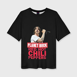 Женская футболка оверсайз RHCP