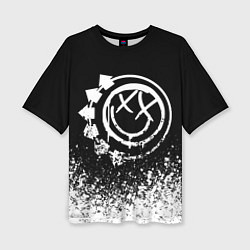 Женская футболка оверсайз Blink-182 7
