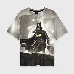 Женская футболка оверсайз Batgirl