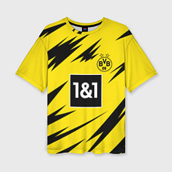 Женская футболка оверсайз HAALAND Borussia Dortmund