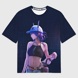 Женская футболка оверсайз Chen Arknights