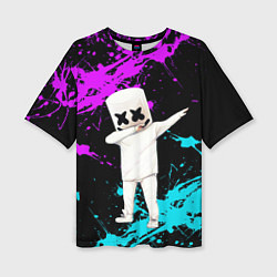 Футболка оверсайз женская MARSHMELLO, цвет: 3D-принт