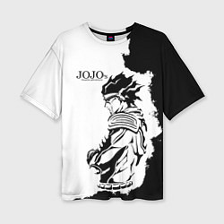 Футболка оверсайз женская JoJo Bizarre Adventure, цвет: 3D-принт