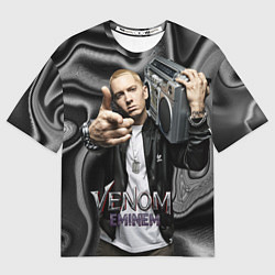 Женская футболка оверсайз Eminem-Venom