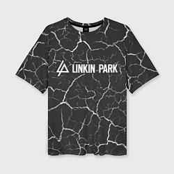 Футболка оверсайз женская LINKIN PARK ЛИНКИН ПАРК, цвет: 3D-принт