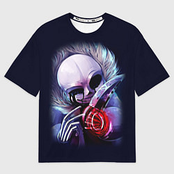 Футболка оверсайз женская UNDERTALE SANS, цвет: 3D-принт
