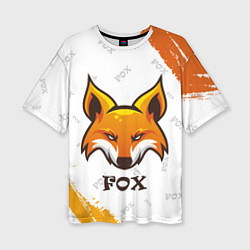 Женская футболка оверсайз FOX
