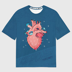 Женская футболка оверсайз Папин Олимпос