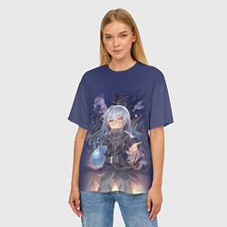 Футболка оверсайз женская Rimuru Tempest, цвет: 3D-принт — фото 2