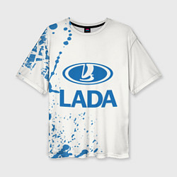 Женская футболка оверсайз LADA