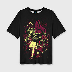 Футболка оверсайз женская GENSHIN IMPACT, ХУ ТАО, цвет: 3D-принт