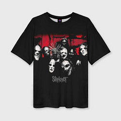Женская футболка оверсайз Slipknot Группа
