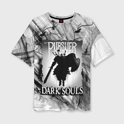 Женская футболка оверсайз DARK SOULS ТЁМНЫЙ МИР