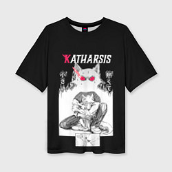 Женская футболка оверсайз Katharsis Beastars