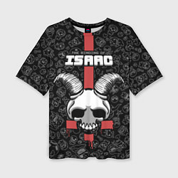 Женская футболка оверсайз The Binding of Isaac