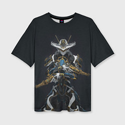 Футболка оверсайз женская Warframe game, цвет: 3D-принт