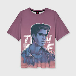 Футболка оверсайз женская Teen Wolf Scott McCall, цвет: 3D-принт