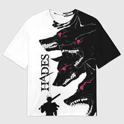 Женская футболка оверсайз Hades