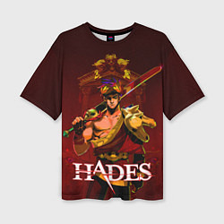 Футболка оверсайз женская Zagreus Hades, цвет: 3D-принт