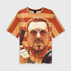 Женская футболка оверсайз Walter Sobchak