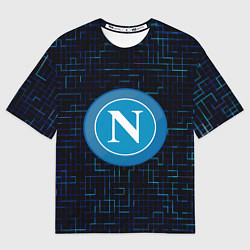 Футболка оверсайз женская Napoli, цвет: 3D-принт