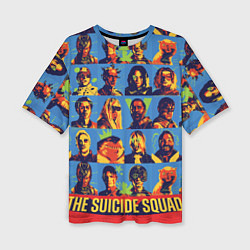 Женская футболка оверсайз The Suicide Squad