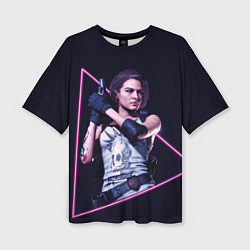 Футболка оверсайз женская RE3 Jill, цвет: 3D-принт