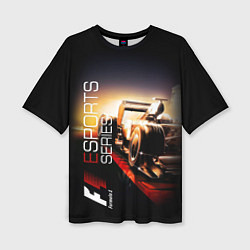 Футболка оверсайз женская FORMULA 1, цвет: 3D-принт