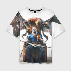 Женская футболка оверсайз Geralt