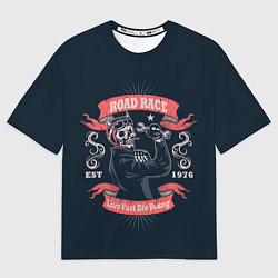 Футболка оверсайз женская Скелет механик, цвет: 3D-принт