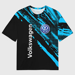 Футболка оверсайз женская Volkswagen Фольксваген, цвет: 3D-принт